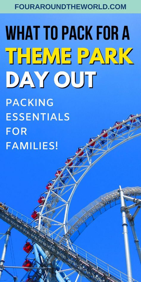 Planning a trip to a theme park is always exciting, but you don't want to forget anything important! After all, amusement park prices aren't the friendliest on your wallet! This theme park packing list will help make sure your day of fun is enjoyable and stress-free, with all the essentials sorted for a day of thrills. Theme Park Essentials, Mini First Aid Kit, Park Day, Spf Lip Balm, Winter Bucket List, Packing Essentials, Disneyland Tips, Autograph Books, Tokyo Disneyland