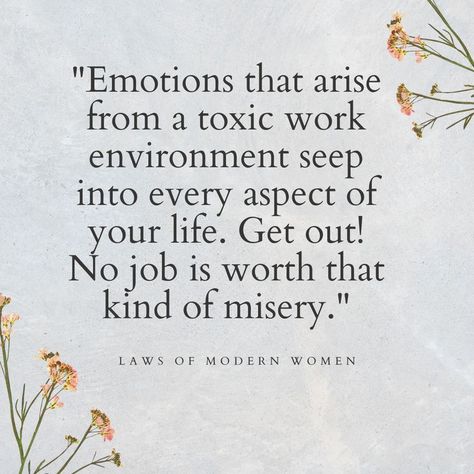 Check out more here: https://lnkd.in/ewvwKhu Leave Toxic Environment Quotes, Toxic People Workplace, Problems At Work Quotes, Toxic Place Quotes, Stop Stressing About Work Quotes, Toxic Job Quotes Funny, Dealing With Work Drama Quotes, Leaving A Toxic Workplace, Toxic Work Place Quotes