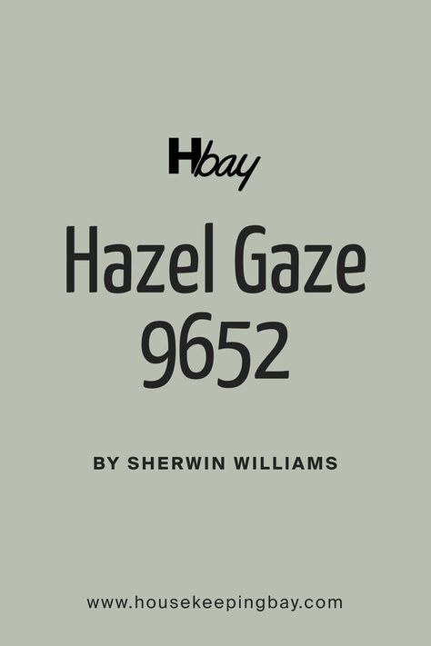 Hazel Gaze SW 9652   Paint Color By Sherwin-Williams Sherwin Williams Hazel, Sherwin William, Brown Paint Colors, Trim Colors, Colors Painting, Muted Green, Aged Bronze, Brown Paint, Paint Color Ideas