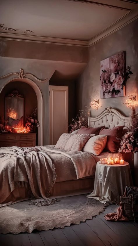 Romantic Bedrooms For Couples, Romantic Master Bedrooms Decor, Romantic Room Ideas, Romantic Decorating Ideas, Romantic Bedroom Decor Ideas, Bedroom Decor Romantic, Romantic Bedroom Ideas, Romantic Bedrooms, Bedrooms For Couples