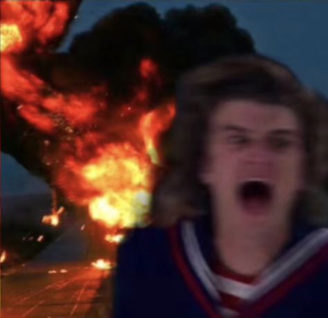 Steve in his Scoops Ahoy! uniform Scoops Ahoy, Steve Harrington, The Story, Memes