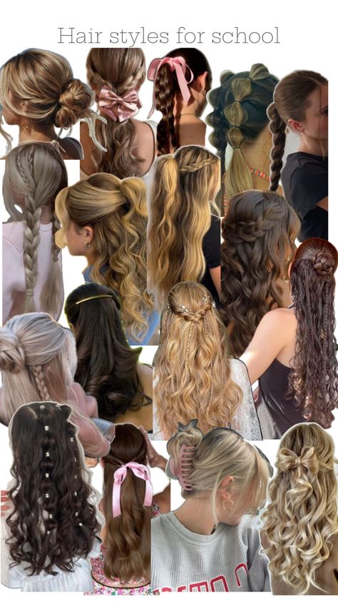 Cute Hairstyles For 6th Grade, Hairstyles For Marching Band, Color Guard Hairstyles, Guard Hairstyles, Hair Styles For School, Styles For School, Cute Hairstyles For School, Color Guard, Picture Day