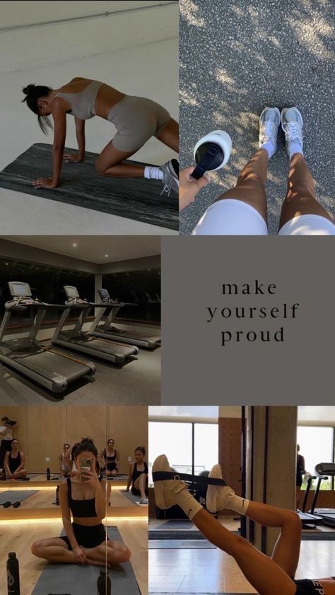 Make Yourself Proud, Fitness Vision Board, Modele Fitness, Pilates Clothes, Healthy Lifestyle Motivation, Fitness Inspiration Body, Healthy Girl, Gym Inspiration, Healthy Lifestyle Inspiration