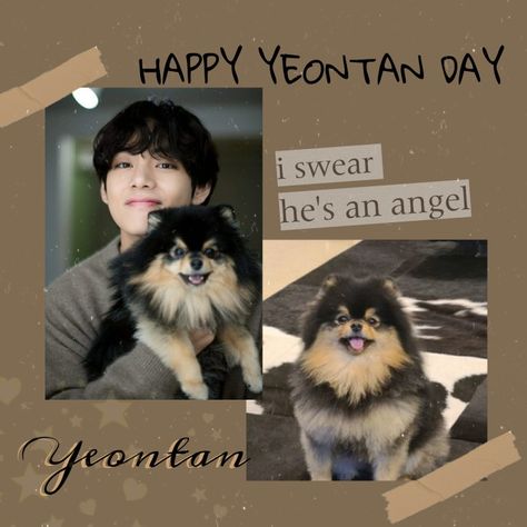 Kim Yeontan Birthday, Yeontan Birthday, Happy Birthday Yeontan, V And Yeontan, Yeontan Pictures, Please Hold Me, Kim Yeontan, Smile Please, Bts Birthdays