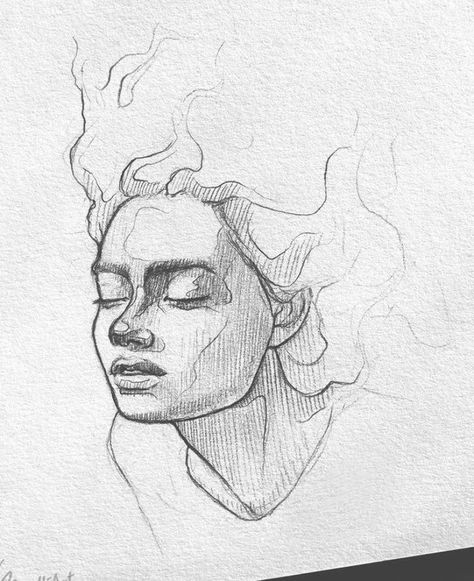 #Art #Cute #drawing #Dreamy #girl #Girls #happy Sketch Instagram, Drawing Happy, Reference Pics, Cute Drawing, Drawing Faces, Sketchbook Drawings, Architectural Drawing, My Sketchbook, Arte Sketchbook