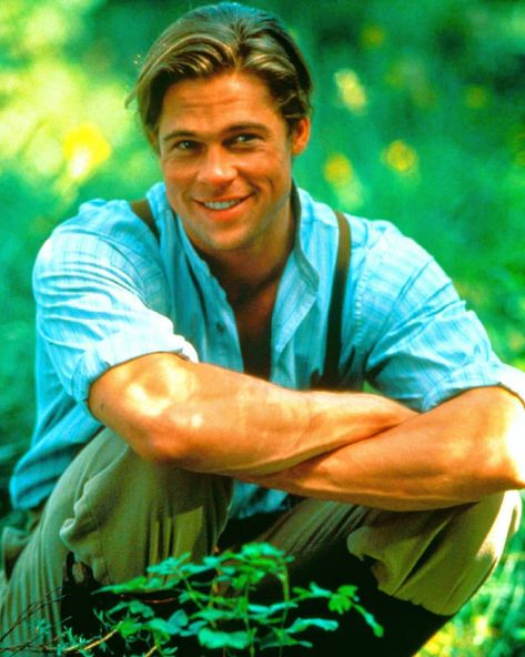 #Bradpitt #Legendsofthefall #Tristan #1994 Brad Pitt Movies, Brad Pitt Photos, Legends Of The Fall, Guess The Movie, Sharon Stone, Perfect Man, Brad Pitt, Jennifer Aniston, Hollywood Stars