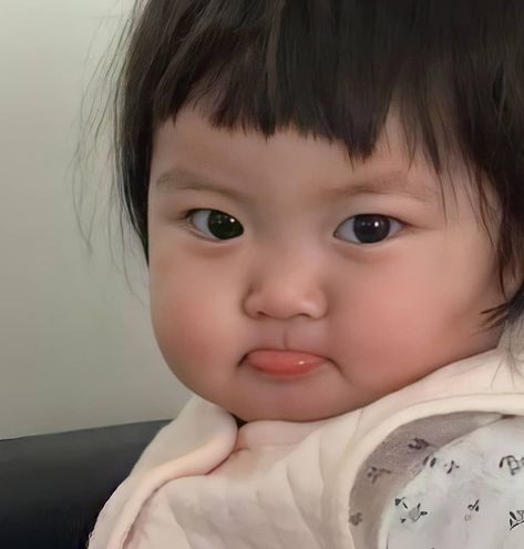 Funny Baby Faces, Asian Baby, Comedy Pictures, Cute Asian Babies, Kids Mood, Baby Wallpaper, Korean Babies