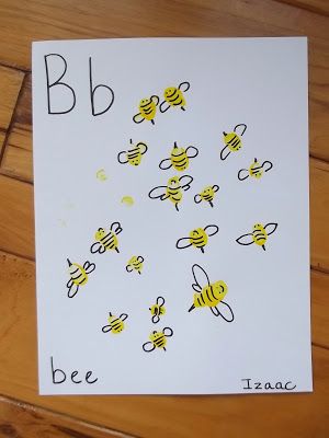 Like Mama ~ Like Daughter Letter B Math Activities For Preschool, Letter B Alphabet Craft, The Letter B Activities Preschool, Crafts For The Letter B Preschool, Letter B Craft For Preschoolers, B Projects For Preschool, Letter B Pre K Activities, Letter B Centers Preschool, B Is For Bumble Bee Craft