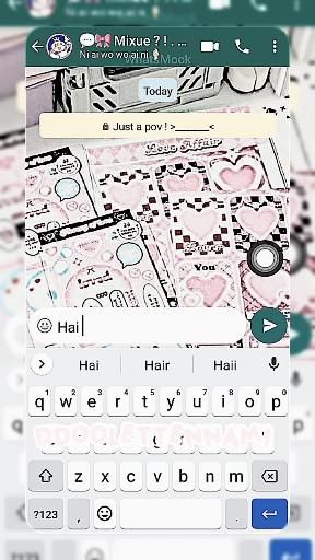 Plss ini rada faill 🥲🙏🏻 Whatsmock Pov, Cute Message, Fake Chat, Kitty Nails, Mini Vlog, Hello Kitty Nails, Cute Messages, Book Art Diy, Blackpink Jennie