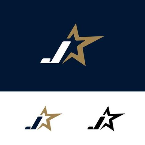 Letter J Template, Letter J Logo, Collage Maker App, Photography Logo Maker, Logo Maker Free, J Logo, Logo Star, The Letter J, Star Logo Design