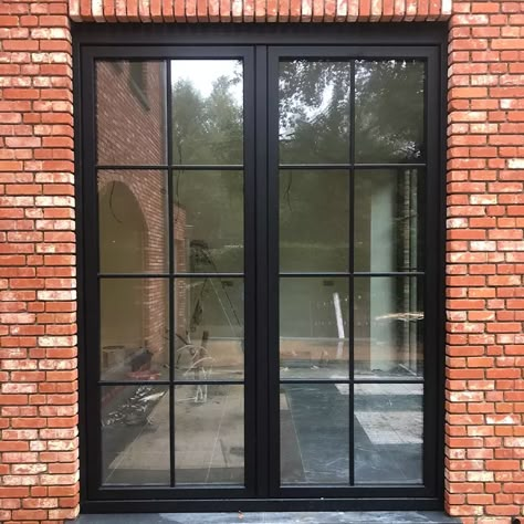 Aluminum Windows Design, Window Aluminium, Front Window Design, Windows Aluminium, Profile Frame, Brick Arch, Casement Window, Aluminium Profile, Tudor Style Homes