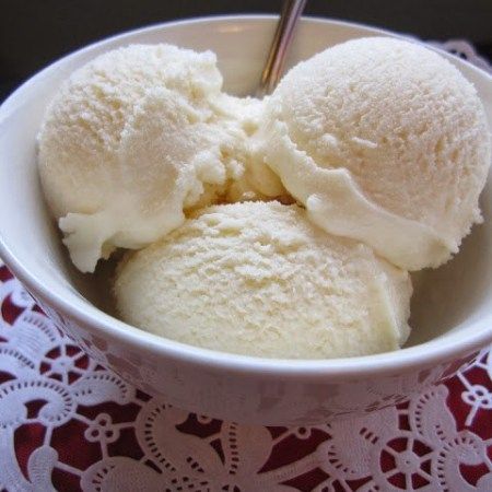 Vanilla Pudding Ice Cream | A Taste of Madness Instant Pudding Ice Cream Recipe, Pudding Ice Cream Recipe, Homemade Vanilla Pudding, Easy Homemade Ice Cream, Vanilla Ice Cream Recipe, Pudding Ice Cream, Homemade Pudding, Ice Cream Maker Recipes, Homemade Vanilla Ice Cream