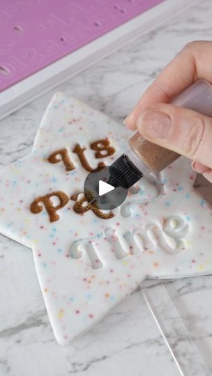 38K views · 2.6K reactions | Its party time, and you can make your letters sparkle even more with our edible glitter ✨️ 🥰!

www.sweetstamp.online 💓

#sweetstamp #caketechniques #cakesofinstagram #cakedesign #cakedecorator #cakeart #cakevideos #cakedecoratingtips #cakelover #cakevideos #cakesiclesofig #cakereel #cakehack #cakeviral | Sweet Stamp® by AmyCakes | hospitalrecords · The Spark - Kabin Crew & Lisdoonvarna Crew Its Party Time, Fondant Letters, Cake Hacks, Edible Glitter, Cake Lover, Cake Videos, The Spark, Cake Decorating Tips, Fondant Cakes