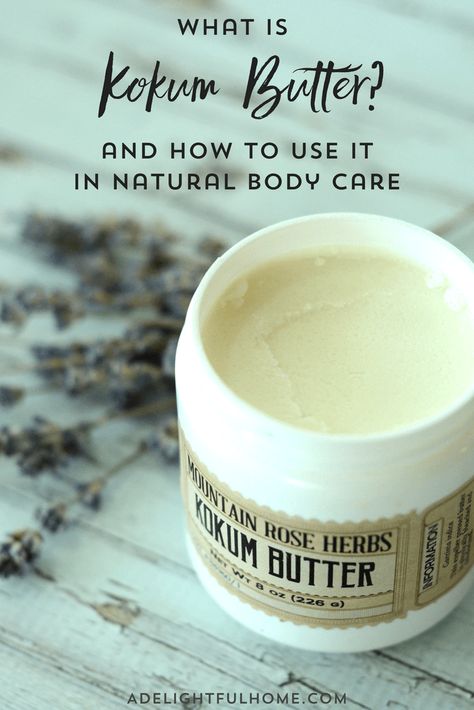 What is Kokum Butter you ask? This guide answers that question along with where you can find it. Its benefits include antioxidants and vitamin E, making it ideal for skin care products such as lip balm, lotion, soap, face cream, and more. A great ingredient to be adding you your DIY recipes! #diyskincare #naturalskincare #naturalbeauty Kokum Butter Benefits, Face Cream Recipe, Skincare Shop, Hand Salve, Diy Body Butter, Soap Ideas, Kokum Butter, Diy Body Care, Diy Products