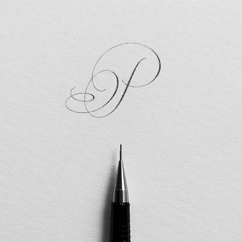 Letter P for pencil! I'm really happy with the way this one turned out. Swipe left to see the first stage of the drawing. #ep_letters #pencilcalligraphy #pencillettering #abcs_p Letter P, Toronto, The Way, The First, Pencil, Pen, Instagram Photos, On Instagram, Instagram