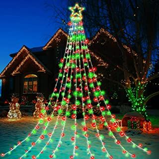 Christmas Star Lights Outdoor, Christmas Star Lights, Best Christmas Tree Stand, Outdoor Christmas Decorations Lights, Star Christmas Lights, New Year Wedding, Lighted Tree Topper, Outside Christmas Decorations, Star Lights