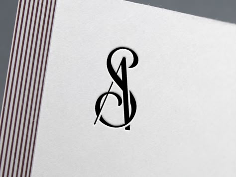 SA Monogram by Maria Solomakhina on Dribbble Initials Logo Letters, Monogram Tattoo, S Logo Design, Initials Logo Design, Clothing Brand Logos, Logo Design Inspiration Branding, Monogram Logo Design, Initials Logo, S Monogram