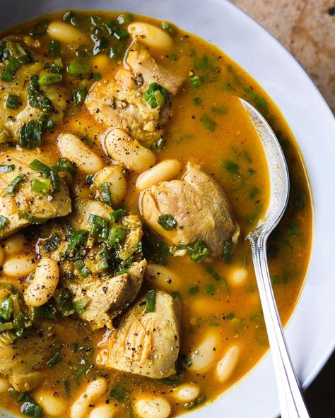 Chicken And White Beans, White Bean Recipes, Milk Street, Hearty Chicken, Braised Chicken, Lime Chicken, Most Popular Recipes, White Beans, Easy Chicken Recipes