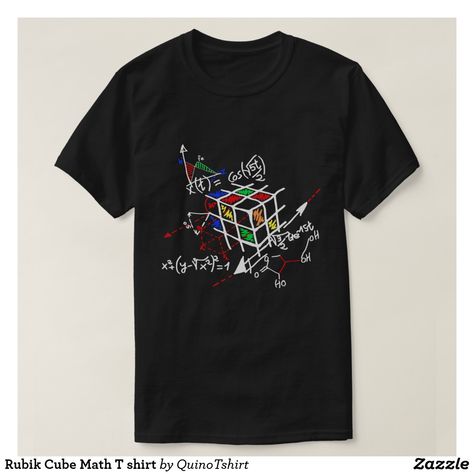 Math T Shirt Design, Cube Math, Math T Shirt, Cubes Math, Math Shirt, Engineer Shirt, Nerdy Shirts, Math Shirts, Funny Bones