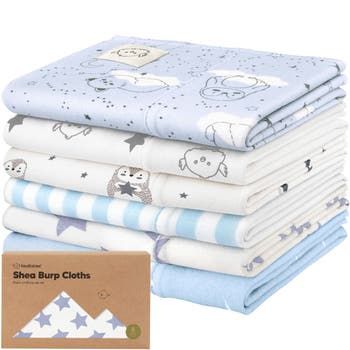 The KeaBabies Shea Burp Cloths for baby girls and baby boys combine modernity with timeless style. Sized at 20” by 12”, these organic burping clothes sits comfortably on your shoulder without slipping off, providing maximum protection from drools and milk spit ups. 20" by 12" perfectly sized burp cloths Super absorbent, catches liquid well Foldable into compact sizes to fit into your diaper bags Made to be durable for everyday use. Machine washable and dry-able Burping Cloths, Baby Car Mirror, Silicone Baby Bibs, Toddler Pillowcase, Baby Washcloth, Baby Food Jars, Diaper Changing Pad, Babies Newborn, Baby Memory Book