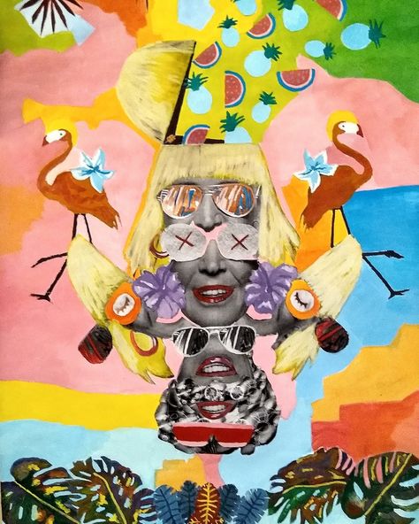 Marta Minujin Collage Kitsch Aesthetic, Postmodernism, Ladies Day, Kitsch, Madonna, Art History, Wearable Art, Art Projects, Pop Art