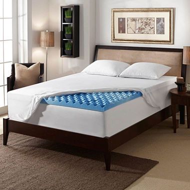 Serta 3" Gel Memory Foam Airflow Topper (Assorted Sizes) - Sam's Club Construction Bedroom, Bed Frame Sets, Queen Memory Foam Mattress, Mattress Toppers, Wood Bunk Beds, Gel Beads, Memory Foam Mattress Topper, Gel Memory Foam Mattress, Mattress Pads