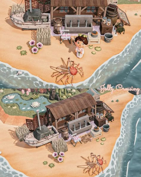 Beach Ideas Acnh, Swamp Core, Outset Island, Animal Crossing Fish, Museum Photos, Acnh Cottagecore, Animal Crossing 3ds, Ac New Leaf, Animal Crossing Funny