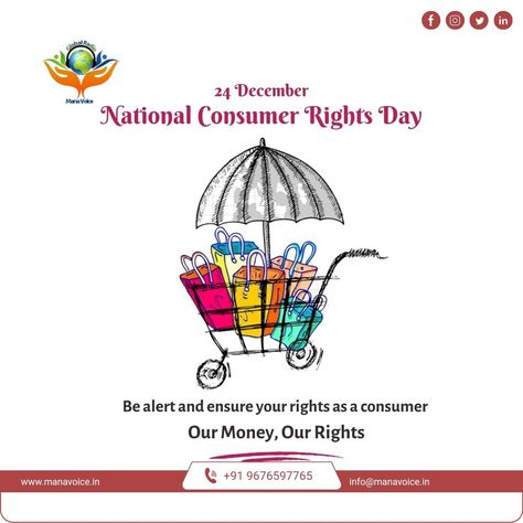 National Consumer Rights Day #ManaVoiceBusiness #ManaVoiceTeam #ManaVoice #National #ConsumerRights #Day National Consumer Rights Day, Consumer Quotes, Eco Project, Consumer Rights, Energy Conservation, Creative Ads, Quote Of The Day, Energy, Quotes