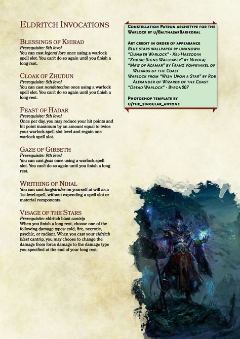 Dnd Feats, Tiefling Warlock, Warlock Spells, Homebrew Classes, Blue Star Wallpaper, Warlock Dnd, Dnd Stats, Dnd Homebrew, D D Classes