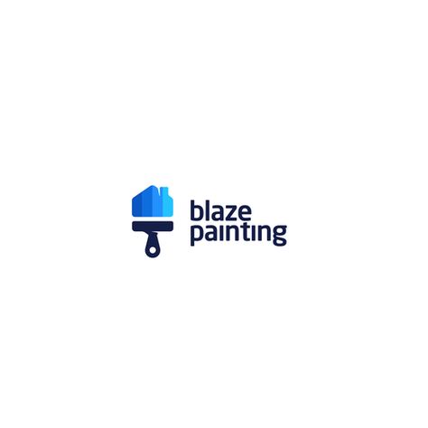 Design a logo for a house painting company Logo design contest #AD design, #sponsored, #logo, #winning, #beckyV, #picked Painting Logos Business, House Painting Logo Design, Painter Logo Ideas, Painting Company Logo Ideas, Painting Logo Design Ideas, House Painter Logo, Painting Logo Ideas, Plastering Logo, Painting Company Logo