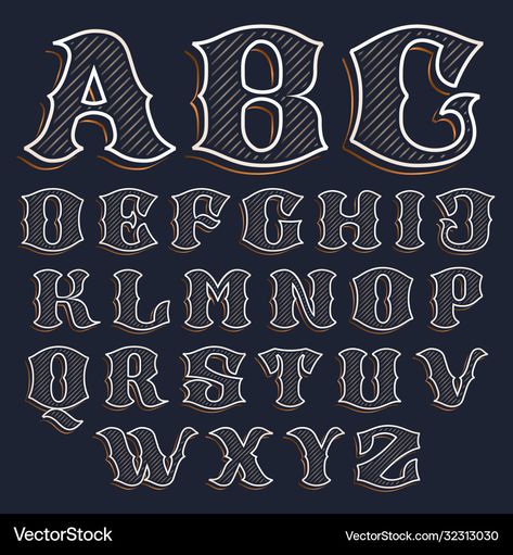 Big Letter Fonts, Luxury Identity, Manly Fonts, Font Reference, Pattern Lettering, Sign Lettering Fonts, Serif Lettering, Old English Alphabet, Old Fonts