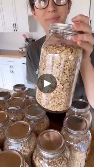 Working Pantry, Baking Pantry, Bag Of Rice, Smaller Portions, Buying In Bulk, Getting Dumped, Quick Oats, 10k Views, Pantry Storage