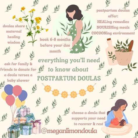 Everything You’ll Need to Know About Postpartum Doulas - Cheat Sheet Postpartum Art, Doula Aesthetic, Postpartum Confinement, Doula Quotes, Postpartum Doula Business, Kegel Exercise Benefits, Doula Business, Birth Art, Period Hacks