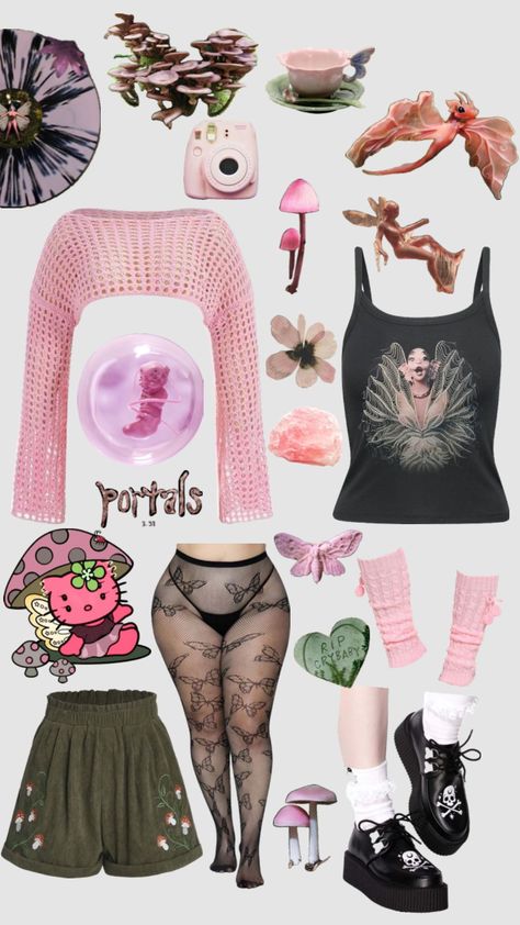 Melanie Martinez Outfit Ideas, Melanie Martinez Inspired Outfits, Concert Oufit, Fairy Core Outfits, Melanie Martinez Merch, Melanie Martinez Outfits, Melanie Martinez Concert, Grunge Fits, Melanie Martinez Drawings