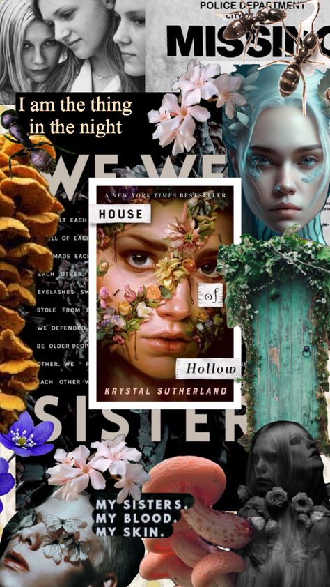 House of Hollow by Krystal Sutherland #houseofhollow #krystalsutherland House Of Hollow Aesthetic, House Of Hollow, Hollow Book, Fav Books, Book Stuff, Book Aesthetic, Your Aesthetic, Connect With People, Creative Energy