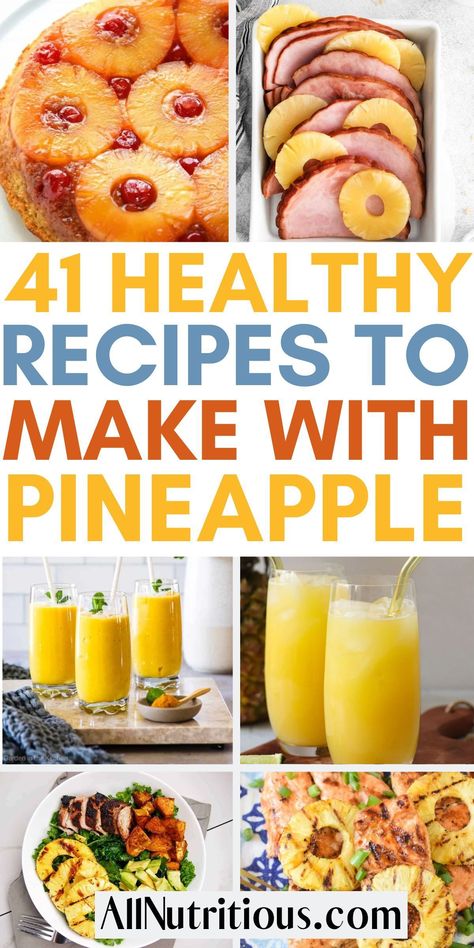 Explore the best food and drink with pineapple. Discover surprisingly healthy meal ideas and easy dessert recipes for a crowd that will keep your taste buds dancing. Fresh Pineapple Recipes Dinner, Recipes Using Fresh Pineapple, Tropical Meals, Dinner Pineapple, Pineapple Recipes Dinner, Orgeat Recipe, Recipes With Pineapple, Fresh Pineapple Recipes, Stuffed Pineapple