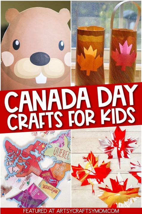 Canada Day crafts - beaver, maple leaf, inukshuk art, true north craft etc Toddler Canada Day Crafts, Canada Christmas Crafts For Kids, Canada Day Kids Activities, Canada Bulletin Board Ideas, Iceland Crafts For Kids, Canadian Crafts For Kids, Canada Day Activities For Toddlers, Canada Day Crafts For Preschoolers, Canada Day Activities For Kids