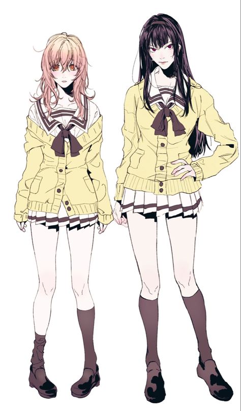 Aoi Mukou And Miyuki Sone, Visual Novel Characters, Visual Novel Art, Aoi Mukou, Me And Her, Yandere Visual Novel, Super Sonico, Nostalgia Aesthetic, Anime Tees