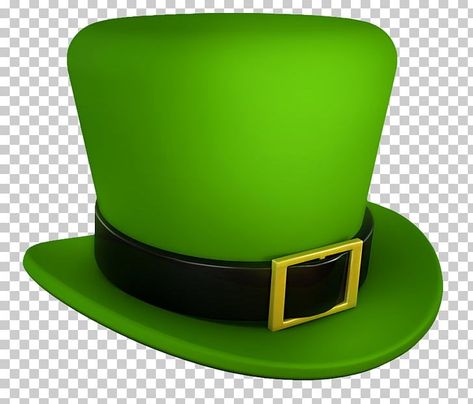 Leprechaun Hat, St Patricks Day Hat, Calendar March, Elderly Activities, Leprechaun Hats, Green Hats, Stained Glass Projects, St Patrick, Color Trends