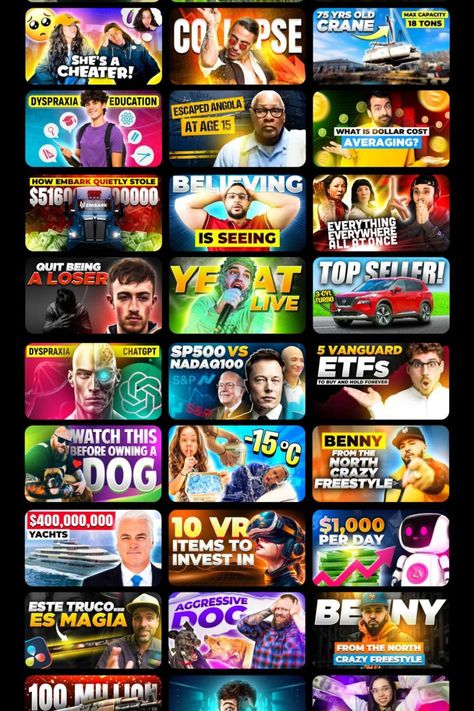 Professional YouTube thumbnail design that will help you get more views on your videos. #youtubethumbnail #youtube . #Thumbnails_Ideas #Youtube_Thumbnail_Design #Youtube_Thumbnails #Emoji_Photo Thumbnails Youtube Background, Youtube Thumbnail Design, Youtube Banner Template, Youtube Thumbnails, Thumb Prints, Craft Eyes, Emoji Photo, Marketing Instagram, Youtube Design