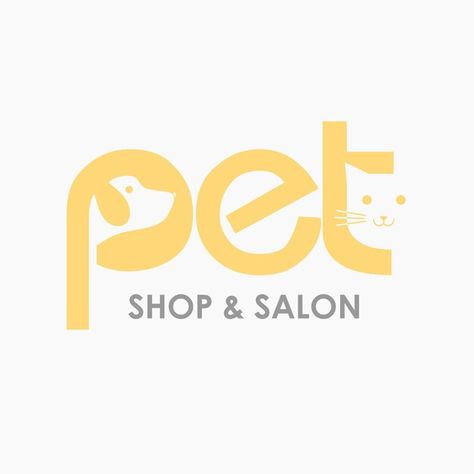 Petshop Logo, Vet Logo, Pet Shop Logo Design, Pet Care Logo, Logo Typo, Pet Shop Logo, Pet Branding, Dog Logo Design, Paw Logo