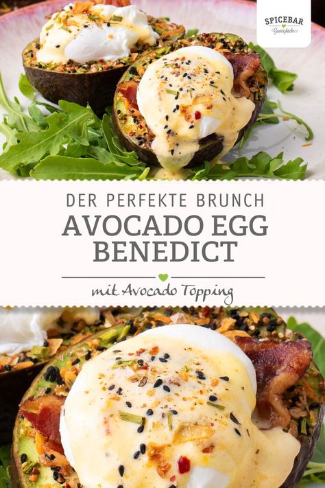 Genieße das perfekte Frühstück mit unseren köstlichen Eggs Benedict, veredelt durch unser unglaublich leckeres Avocado-Topping! 🍳🥑 Dieses Rezept bringt deinen Brunch, auf ein ganz neues Level – probiere es gleich aus! Avocado Eggs Benedict, Avocado Brunch, Egg Benedict, Avocado Egg, Eggs Benedict, Avocado, Egg