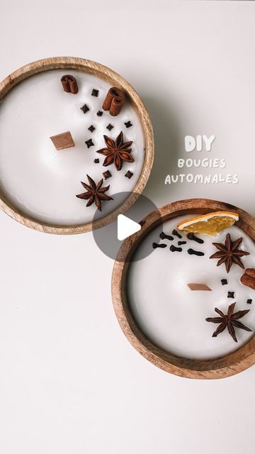 Bougie Noel Diy, Bougie Diy, Diy Bougie, Deco Orange, Noel Diy, Diy Upcycling, Instagram Diy, Diy Videos, Super Simple