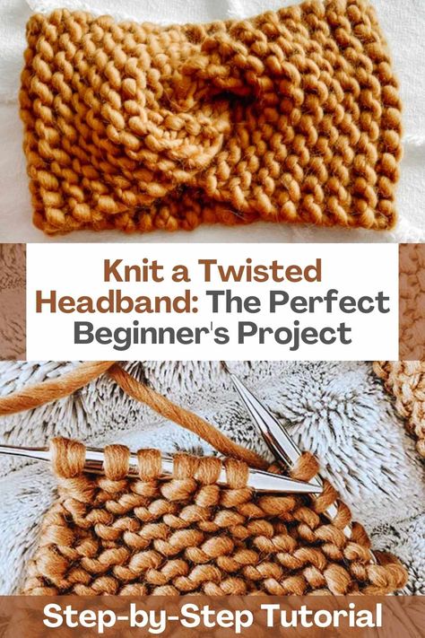 Are you new to knitting and looking for a simple project to help you get started? Look no further than a twisted headband. This easy-to-make accessory is perfect for beginners and can be completed in just a few hours. To knit a twisted headband, you will need some soft and cozy yarn and a pair of knitting needles. There are many different yarns and colors to choose from, so you can pick one that suits your style and preferences. The twisted headband typically begins with a simple cast on... How To Knit A Headband For Beginners, Twisted Knitted Headband Pattern, Chunky Knit Headband, Knitted Headband Free Pattern, Chunky Twists, Knit Headband Pattern, Beginner Knitting, Easy Knitting Projects, Twisted Headband