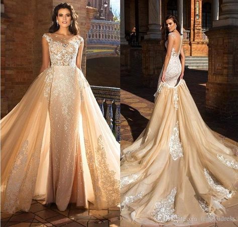 Wedding dress train