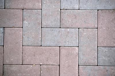 Brick pavers tend to fade over time when exposed to the elements, but you can refresh the color with a masonry stain. These stains also allow you to change the color of the brick, such as going from ... Laying Brick Pavers, Red Pavers Brick Exteriro, Stained Brick, Inexpensive Patio, Brick Paver Patio, Paver Stones, Paver Walkway, Patio Steps, Brick Pavers