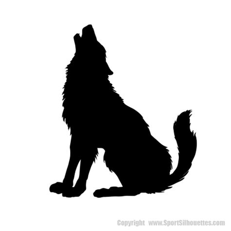 Howling wolf image Howling Wolf Silhouette, Howling Wolves, Wolf Decor, Wolf Silhouette, Easy Decor, Silhouette Tattoos, Wildlife Decor, Howling Wolf, Silhouette Stencil