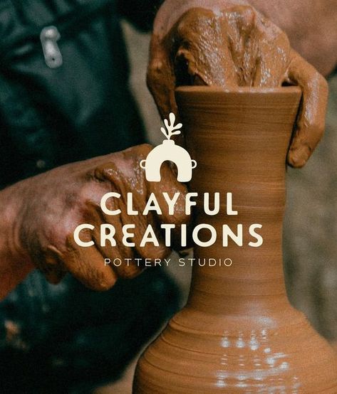 Graphic Designer Studio, Logo Branding Design, Pottery Store, Logo Design Inspiration Branding, Cerámica Ideas, Lets Talk, Visual Identity Design, Designer Studio, Ceramic Shop