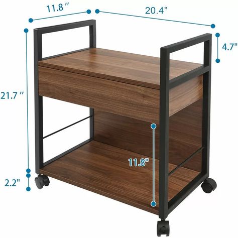 Printer Table, School Apartment, Printer Cart, Printer Cabinet, Mobile Printer, Handmade Wooden Boxes, Printer Stand, Business Furniture, Diy Home Furniture