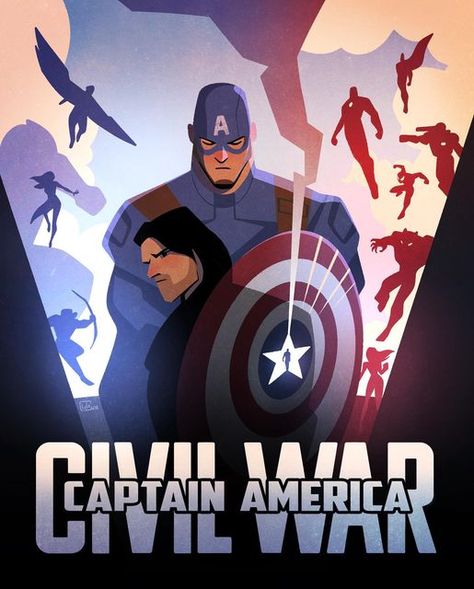 Lyle Cruse on Instagram: "Even if everyone is telling you that something wrong is something right. Even if the whole world is telling you to move, it is your duty to plant yourself like a tree, look them in the eye, and say, 'No, *you* move'. Which side do you choose? #captainamerica #captainamericacivilwar #marvelcivilwar #russobrothers #baronzemo" Lyle Cruse, Marvel Hd, Marvel Movie Posters, Avengers Poster, Captain America Movie, Star Wars Episode Iv, Marvel Artwork, Captain America Civil, Marvel Fan Art